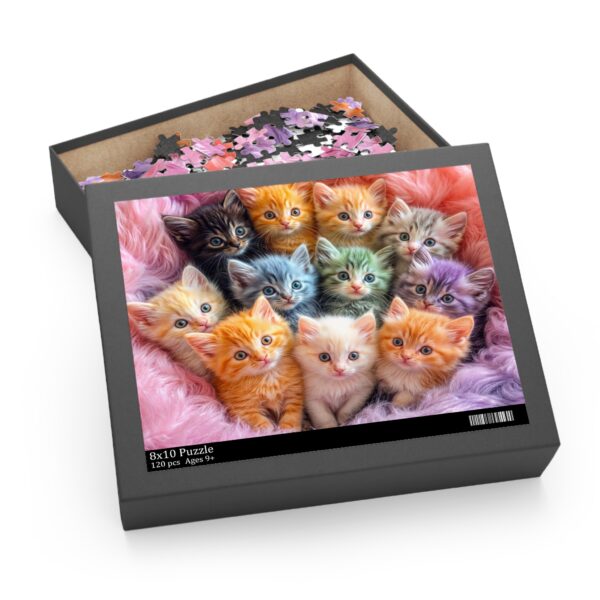 Rainbow Kittens Jigsaw Puzzle