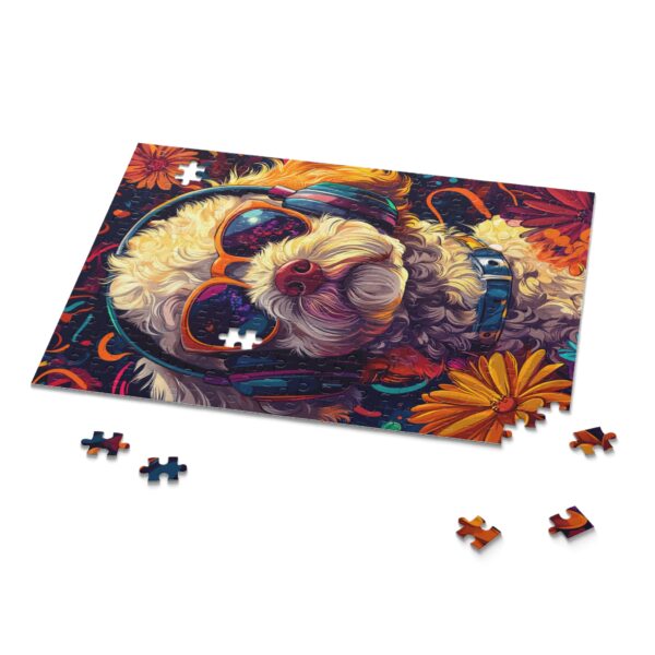 Cool Bichon Frise Jigsaw Puzzle - Image 5