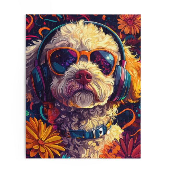 Cool Bichon Frise Jigsaw Puzzle