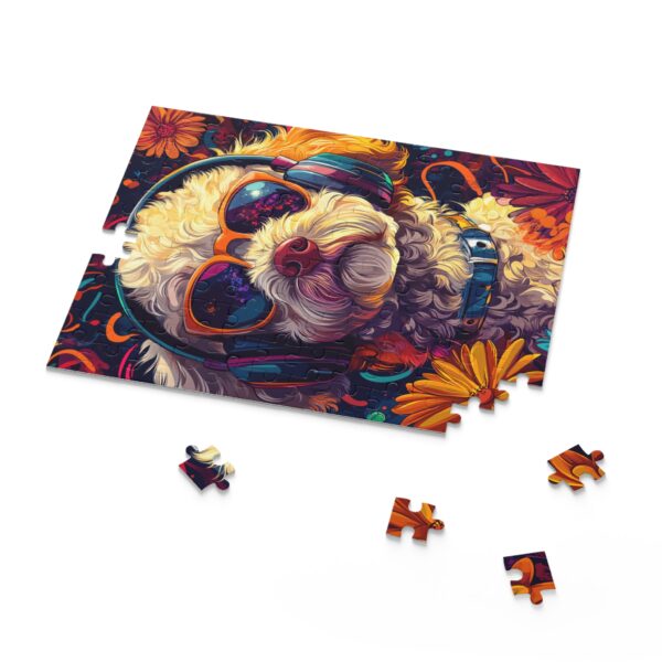 Cool Bichon Frise Jigsaw Puzzle - Image 2