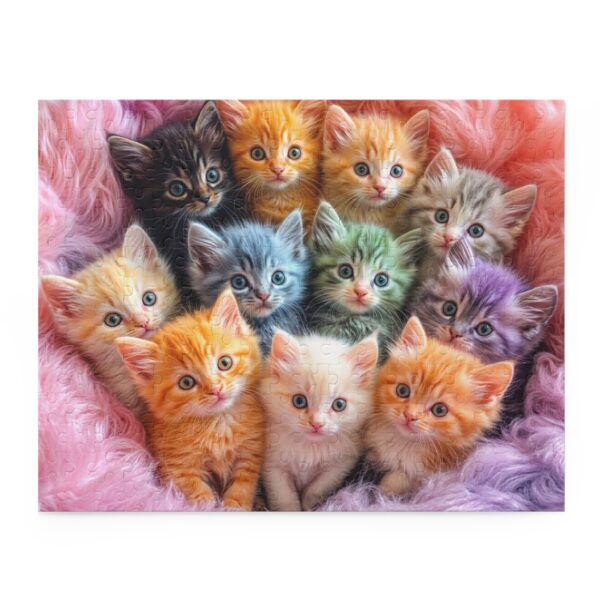 Rainbow Kittens Jigsaw Puzzle - Image 7