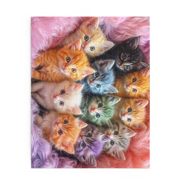 Rainbow Kittens Jigsaw Puzzle - Image 8