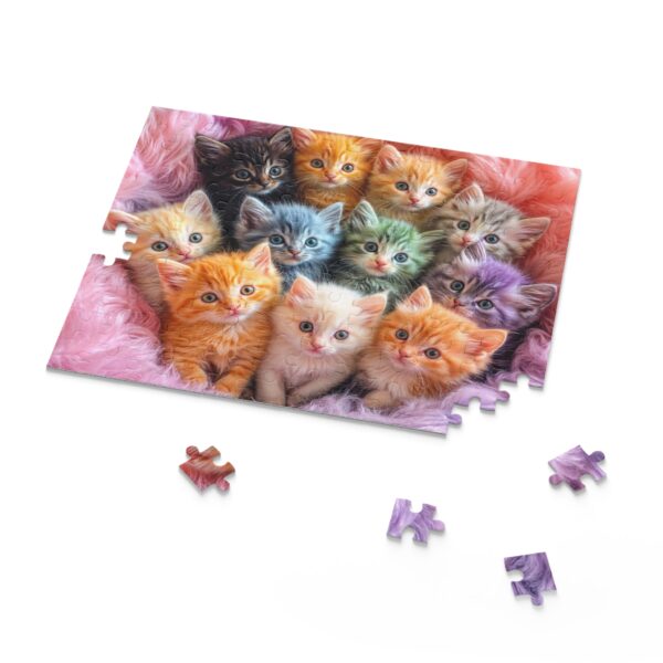 Rainbow Kittens Jigsaw Puzzle - Image 2