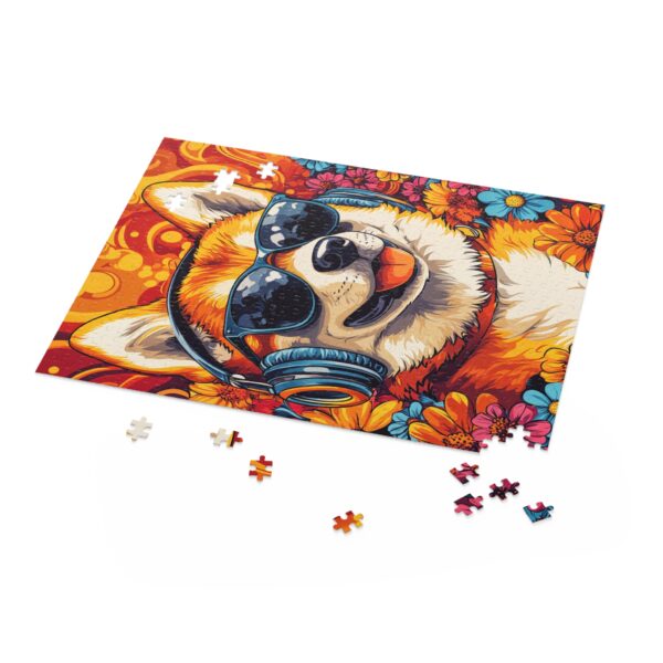 Groovy Shiba Inu Jigsaw Puzzle - Image 8