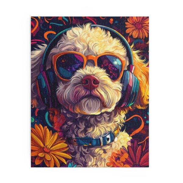 Cool Bichon Frise Jigsaw Puzzle - Image 4